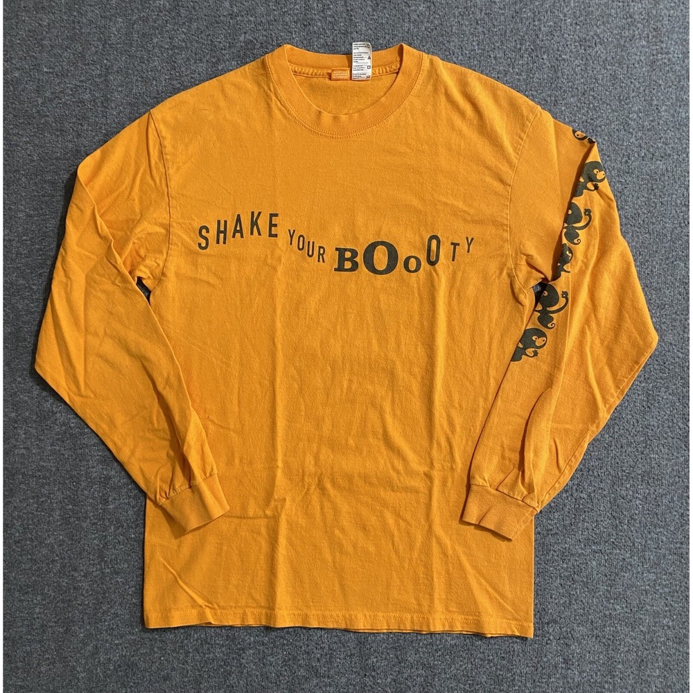 Vintage Target Employee T Shirt Adults Orange Long Sleeve Size M